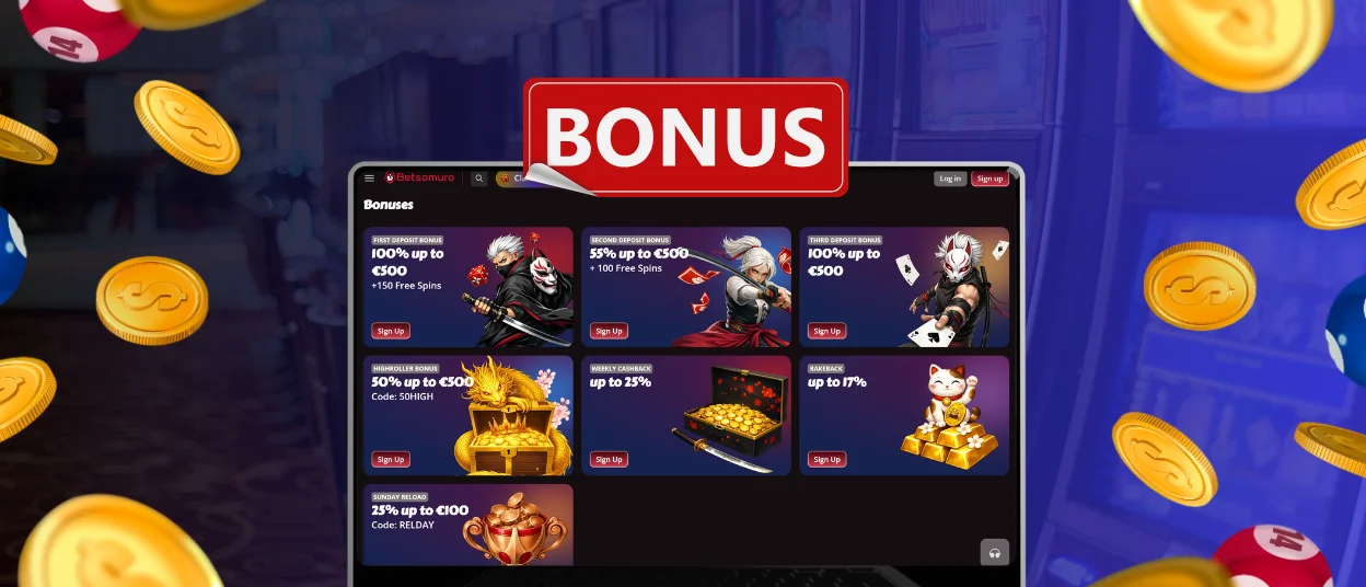 Betsamuro Bonus Page