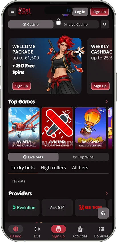 Betsamuro application